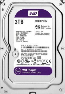 WD Purple 3 TB (WD30PURZ) HDD kullananlar yorumlar